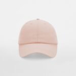 Beechfield B653B Junior Low Profile 6 Panel Dad Cap - Peach | Custom Printed and Embroidered