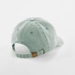 Beechfield B655B Junior Low Profile Vintage Cap - Vintage Sage Green | Custom Printed and Embroidered