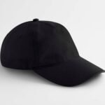 Beechfield B66 Leisure Cap - Black | Custom Printed and Embroidered