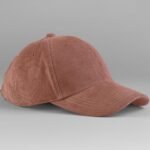 Beechfield B680 EarthAware® Organic Cord Baseball Cap - Redwood | Custom Printed and Embroidered