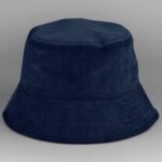 Beechfield B687 EarthAware® Organic Cord Bucket Hat - Oxford Navy | Custom Printed and Embroidered