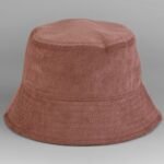 Beechfield B687 EarthAware® Organic Cord Bucket Hat - Redwood | Custom Printed and Embroidered