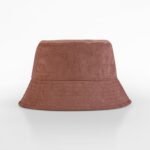 Beechfield B687 EarthAware® Organic Cord Bucket Hat - Redwood | Custom Printed and Embroidered