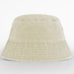 Beechfield B688 Vintage Bucket Hat - Vintage Stone | Custom Printed and Embroidered