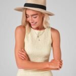 Beechfield B725 Straw Fedora | Custom Printed and Embroidered