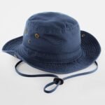 Beechfield B789 Outback Hat - Navy | Custom Printed and Embroidered