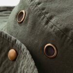 Beechfield B789 Outback Hat - Olive Green | Custom Printed and Embroidered