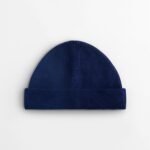 Beechfield B832N Organic Cotton Fisherman Beanie - Oxford Navy | Custom Printed and Embroidered