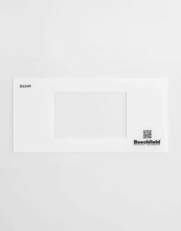 Beechfield ZIP PATCH CLEAR