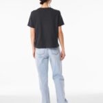 Bella BE6110 Women's Heavy Boxy Tee - Dark Grey | Custom Printed and Embroidered