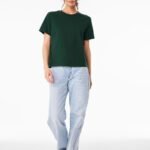 Bella BE6110 Women's Heavy Boxy Tee - Forest | Custom Printed and Embroidered