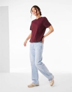 Bella BE6110 Women’s Heavy Boxy Tee