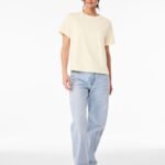 Bella BE6110 Women's Heavy Boxy Tee - Natural | Custom Printed and Embroidered