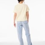 Bella BE6110 Women's Heavy Boxy Tee - Natural | Custom Printed and Embroidered