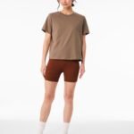 Bella BE6110 Women's Heavy Boxy Tee - Vintage Brown | Custom Printed and Embroidered
