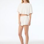 Bella BE6882GD Women's Heavyweight Washed Cropped Tee | Custom Printed and Embroidered