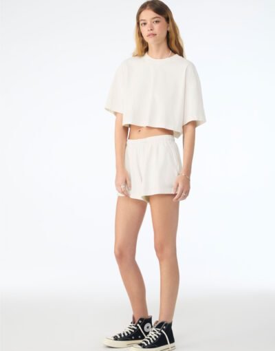 Bella BE6882GD Women's Heavyweight Washed Cropped Tee | Custom Printed and Embroidered