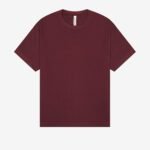 Bella CA3010 Unisex Heavy Boxy Tee - Maroon | Custom Printed and Embroidered