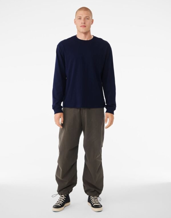 Bella CA3511 Unisex Heavy Boxy Long Sleeve Tee | Custom Printed and Embroidered