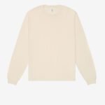 Bella CA3511 Unisex Heavy Boxy Long Sleeve Tee - Natural | Custom Printed and Embroidered