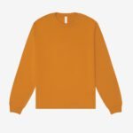 Bella CA3511 Unisex Heavy Boxy Long Sleeve Tee - Toast | Custom Printed and Embroidered