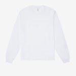 Bella CA3511 Unisex Heavy Boxy Long Sleeve Tee - White | Custom Printed and Embroidered