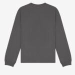 Bella CA4651 Unisex Long Sleeve Heavy Tee - Asphalt | Custom Printed and Embroidered