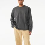 Bella CA4651 Unisex Long Sleeve Heavy Tee | Custom Printed and Embroidered