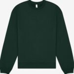 Bella CA4711 Unisex Crewneck Heavy Sweatshirt - Forest | Custom Printed and Embroidered