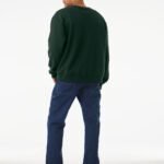 Bella CA4711 Unisex Crewneck Heavy Sweatshirt - Forest | Custom Printed and Embroidered