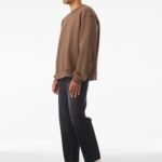 Bella CA4711 Unisex Crewneck Heavy Sweatshirt - Vintage Brown | Custom Printed and Embroidered