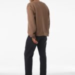 Bella CA4711 Unisex Crewneck Heavy Sweatshirt - Vintage Brown | Custom Printed and Embroidered