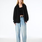 Bella CA4739 Unisex Heavy Full Zip Hoodie - Black | Custom Printed and Embroidered