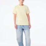 Bella CA4810GD Unisex Heavyweight Washed Tee - Buttermilk | Custom Printed and Embroidered