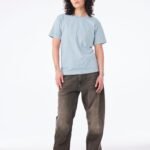 Bella CA4810GD Unisex Heavyweight Washed Tee - Light Washed Denim | Custom Printed and Embroidered