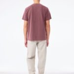 Bella CA4810GD Unisex Heavyweight Washed Tee - Washed Maroon | Custom Printed and Embroidered