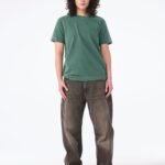 Bella CA4810GD Unisex Heavyweight Washed Tee - Washed Pine | Custom Printed and Embroidered