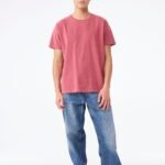 Bella CA4810GD Unisex Heavyweight Washed Tee - Washed Red | Custom Printed and Embroidered