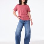 Bella CA4810GD Unisex Heavyweight Washed Tee - Washed Red | Custom Printed and Embroidered