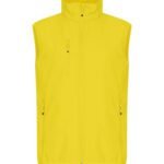 Clique CQ0200911 Classic Softshell Vest - Lemon | Custom Printed and Embroidered