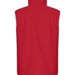 Clique CQ0200911 Classic Softshell Vest - Red | Custom Printed and Embroidered