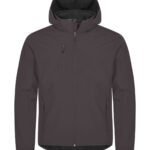Clique CQ0200912 Classic Softshell Hoody - Dark Grey | Custom Printed and Embroidered