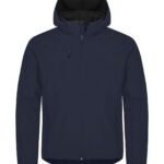 Clique CQ0200912 Classic Softshell Hoody - Dark Navy | Custom Printed and Embroidered