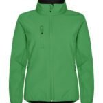 Clique CQ0200915 Ladies Classic Softshell Jacket - Apple Green | Custom Printed and Embroidered