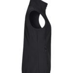 Clique CQ0200916 Ladies Classic Softshell Vest - Black | Custom Printed and Embroidered