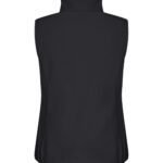 Clique CQ0200916 Ladies Classic Softshell Vest - Black | Custom Printed and Embroidered