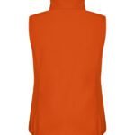Clique CQ0200916 Ladies Classic Softshell Vest - Blood Orange | Custom Printed and Embroidered