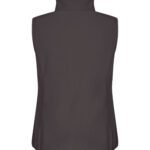 Clique CQ0200916 Ladies Classic Softshell Vest - Dark Grey | Custom Printed and Embroidered