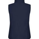 Clique CQ0200916 Ladies Classic Softshell Vest - Dark Navy | Custom Printed and Embroidered