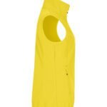 Clique CQ0200916 Ladies Classic Softshell Vest - Lemon | Custom Printed and Embroidered